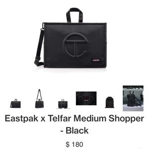 Eastpak x Telfar medium shopper - black